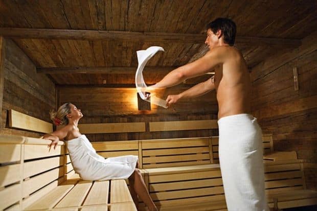 Sauna finlandeza