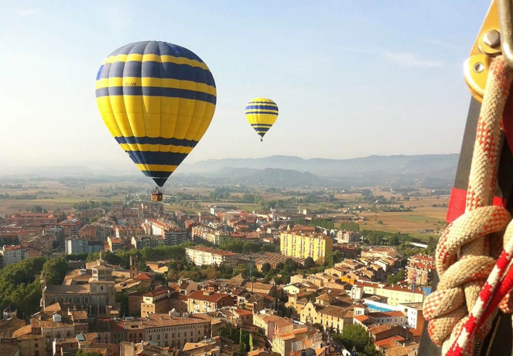 balon cu aer cald barcelona