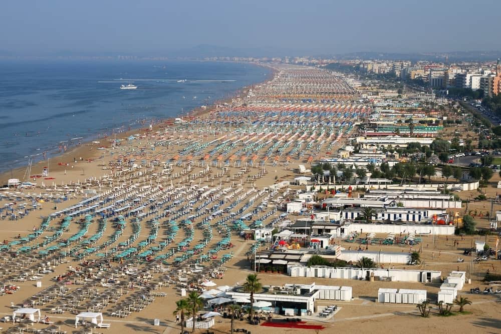 Plaja din Rimini 