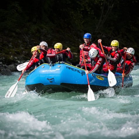 Rafting on Imster Schlucht, Inn, Area 47, photo by Jens Klatt