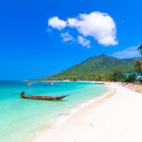 Koh Phangan , Phangan Tropical Island, paradise of Thailand.