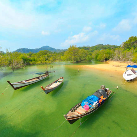 Seascape of Koh Phayam or Phayam island, Ranong province, Thaland