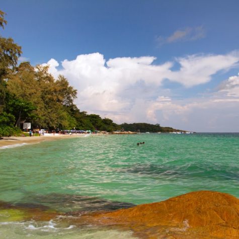 Thailand Koh Samet Beach and Clouds