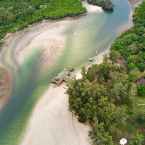 Koh Tarutao island aerial