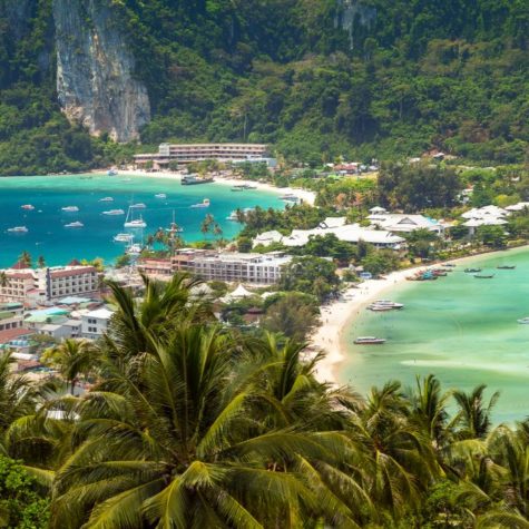 tropical island, Phi-Phi Don, Thailand.