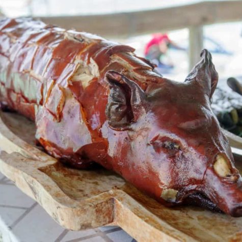 Famous Philippines food - Lechon