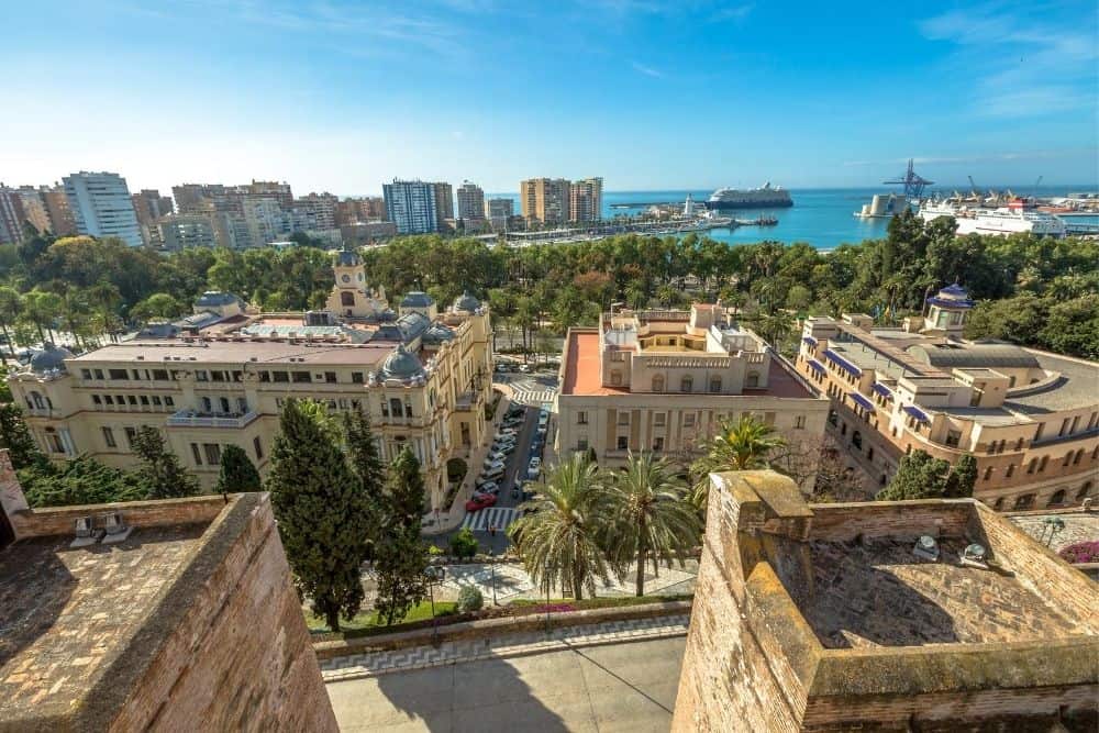 alcazaba panorama