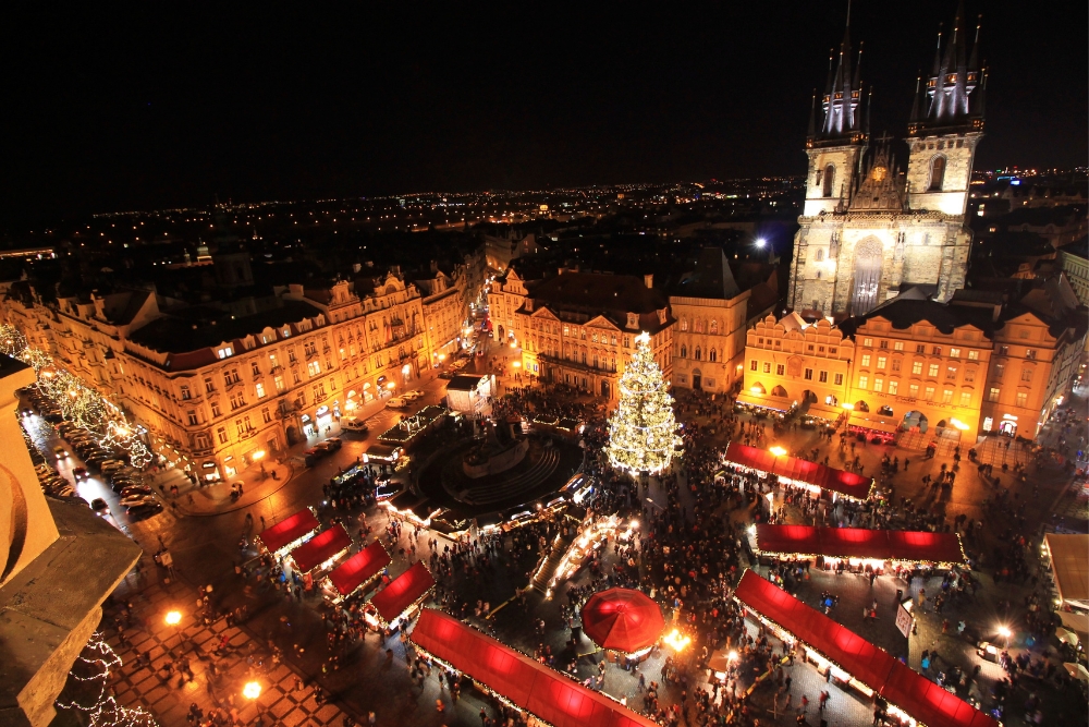 Piața de Crăciun din Praga 