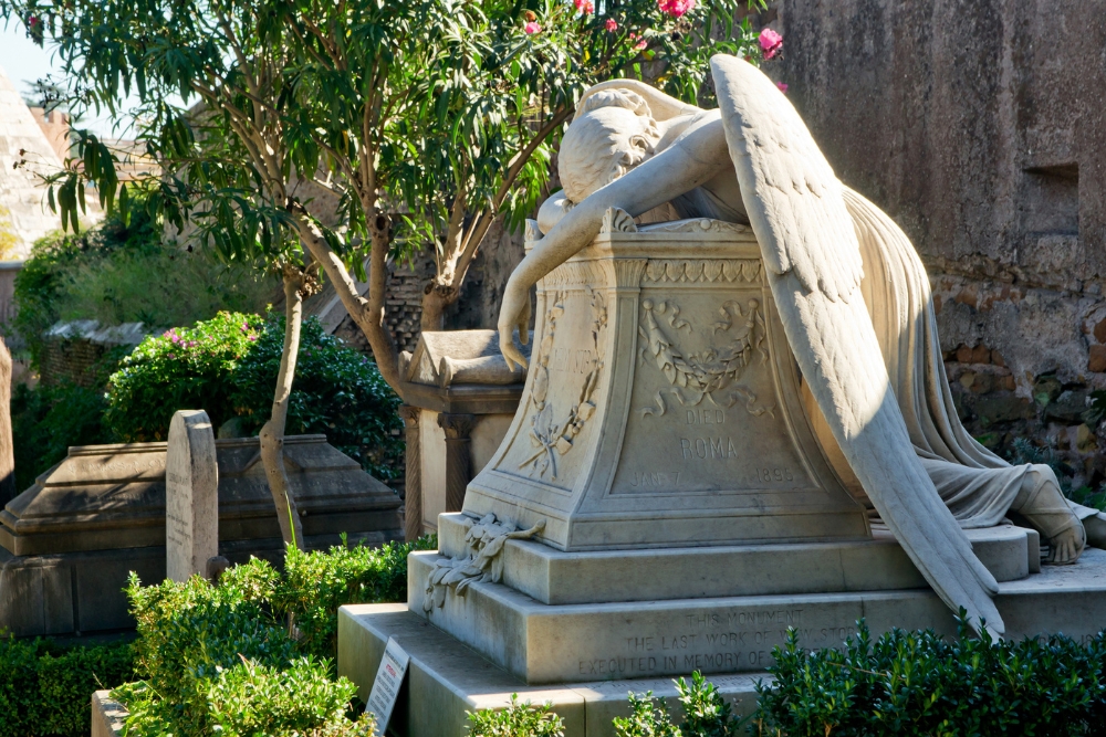 cimitirul protestant din roma