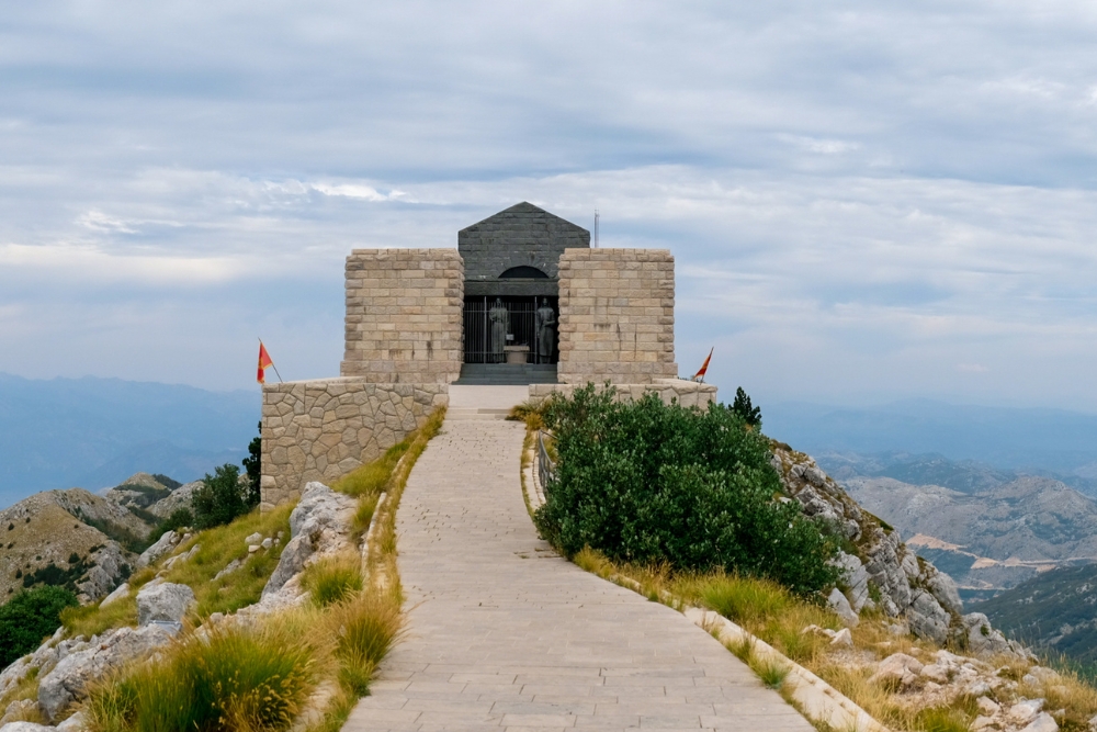 Mausoleul Negosh în Parcul Național Lovcen