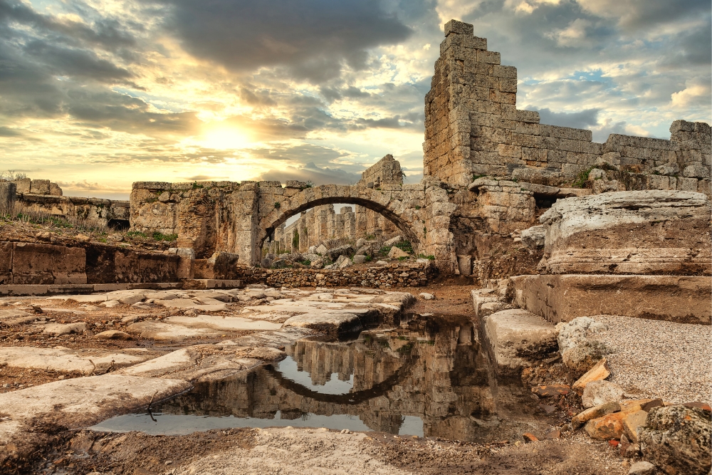 Perge ruins atracții turistice din antalya